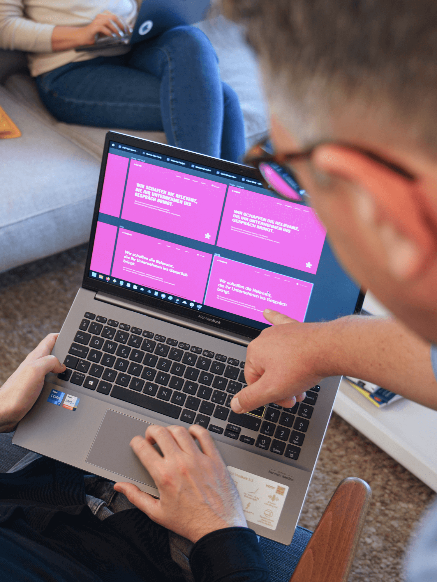 diskussion unter user experience designern