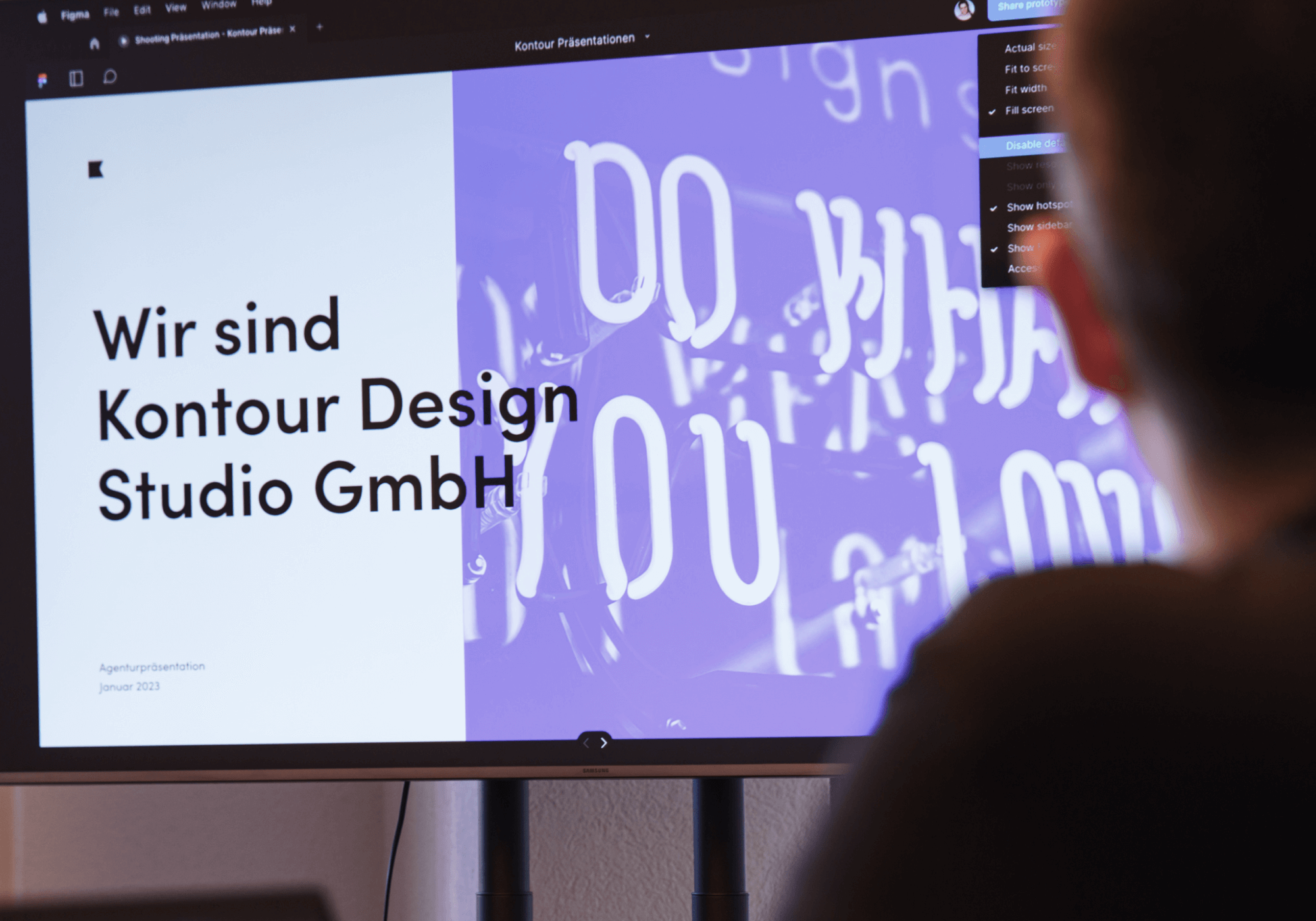 Agentur-Präsentation Kontour